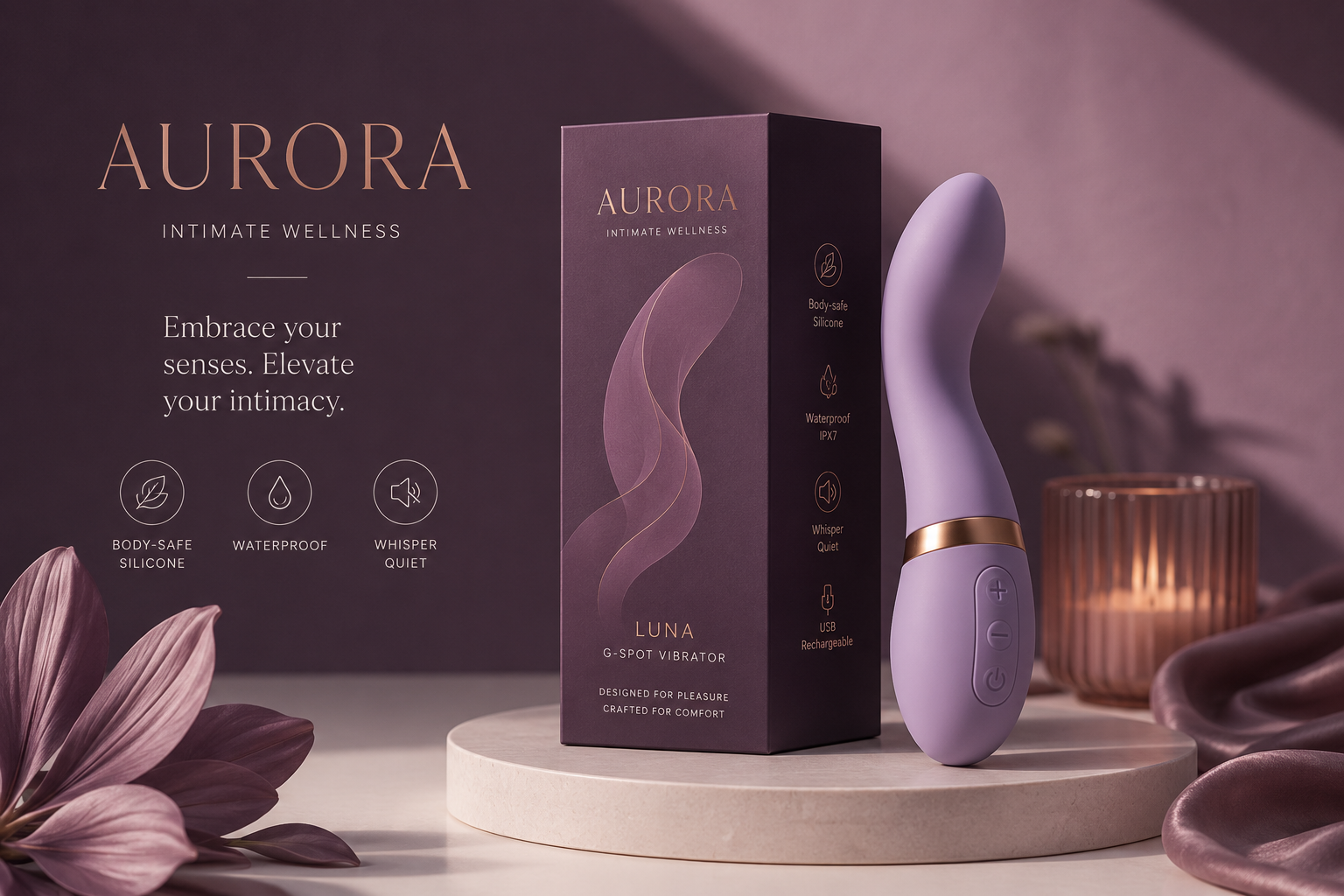 AURORA 亲密健康消费品概念视觉