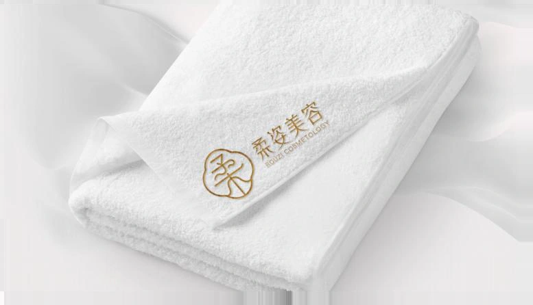 柔姿美容服务毛巾品牌应用