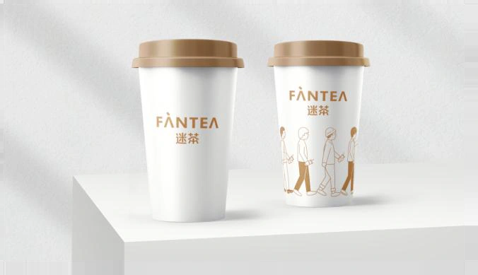 FÁNTEA 迷茶杯具与人物线描应用