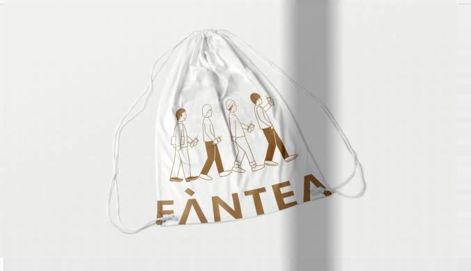 FÁNTEA 迷茶抽绳袋品牌图形应用